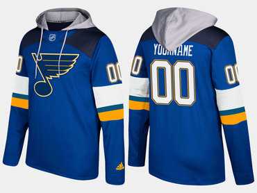 Blues Men's Customized Name And Number Blue Adidas Hoodie,We sell and wholesale Blues Men's Customized Name And Number Blue Adidas Hoodie on line form chian!